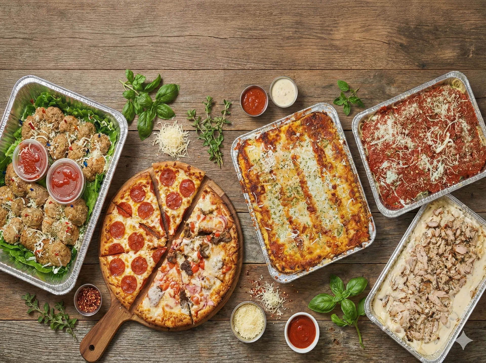 Italian catering by Eleni's Pizza Works Sarasota